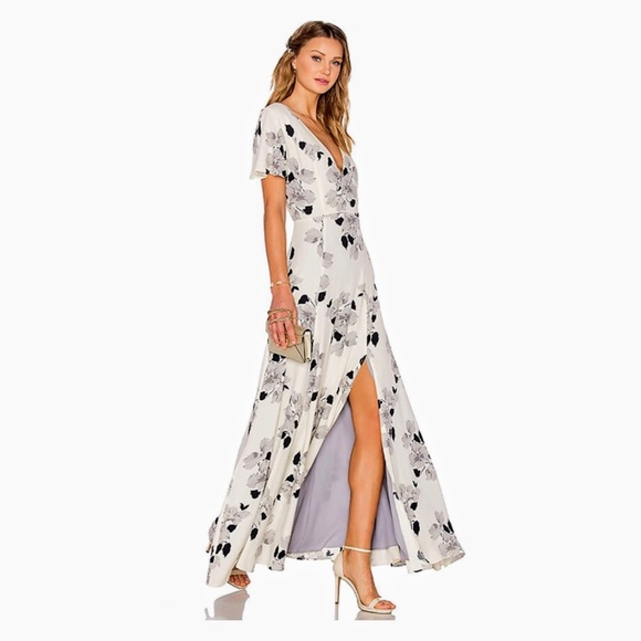 Privacy Please Dresses & Skirts - Privacy Please Rebecca Dress Floral Slit Maxi